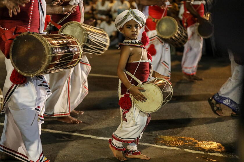 Navam Perahera - Annual Buddhist cultural pageant in Colombo © ANSA/EPA
